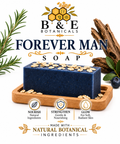 B&E Botanicals Forever Man Soap clean mockup without circle