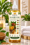 B&E Botanicals Hair Oil 8 fl oz