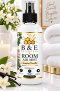 B&E Botanicals Jasmine Vanilla Room Air Mist 8 fl oz