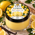 B&E Botanicals Lemon Body Butter, 4 oz