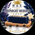 B&E Botanicals Midnight Reserve Soap clean mockup