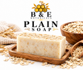 B&E Botanicals Plain Soap clean mockup with oats