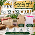 B&E Botanicals Soap and Loofah Bundle Deal $10