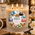 B&E Botanicals Essential Candle Line Vintage No. 1 candle